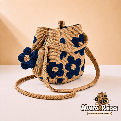 Bolso de Ganchillo Hecho a Mano